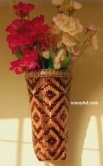 Wall Hanging Bamboo Planter . - Image 2