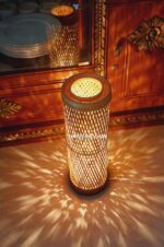 Black SOLA Cylinder Lamp - Image 6