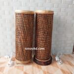 Black SOLA Cylinder Lamp - Image 5
