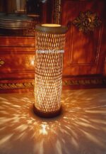 Black SOLA Cylinder Lamp - Image 7