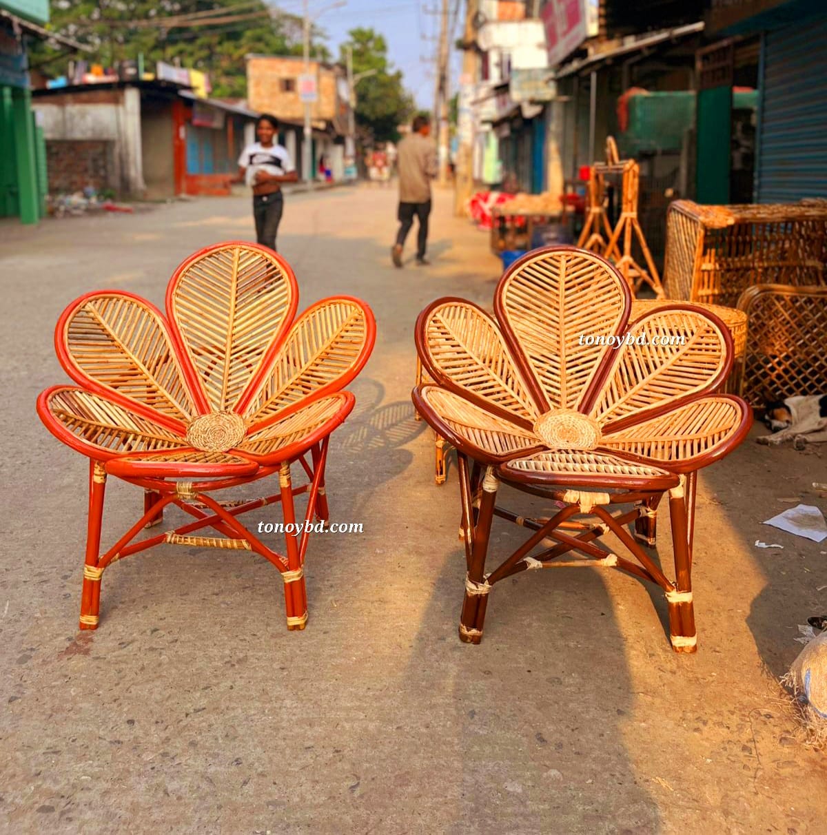 Colorful-pata-chair-.jpg Colorful Flower Chair - Image 1