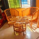Flower Shape Cane Table - Image 2