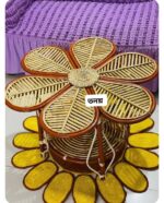 কালার করা পাতা টেবিল - Colourful Flower Table - Image 2