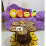 কালার করা পাতা টেবিল - Colourful Flower Table