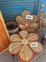 কালার করা পাতা টেবিল - Colourful Flower Table - Image 6