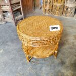 Cane Woven Table - বাইনের টেবিল - Image 5