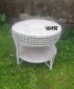 Cane Woven Table - বাইনের টেবিল - Image 2