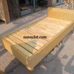 Indonesian Gulvukka Rattan Bed
