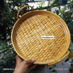 Simple Bine Round Tray
