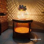 Single Layer Ball Lamp with Belt for Table - Image 2