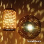 SOLA Cylinder Lamp for Ceiling (Black).