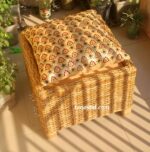 Cane Square Stool - Image 4