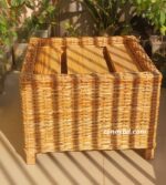 Cane Square Stool - Image 3
