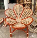 Vermilion Color Sunflower Chair