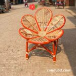 Vermilion Color Sunflower Chair - Image 2