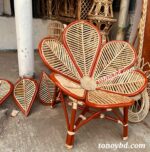 Vermilion Color Sunflower Chair - Image 3