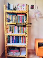 5 Shelf Bookshelf- Square - Image 6