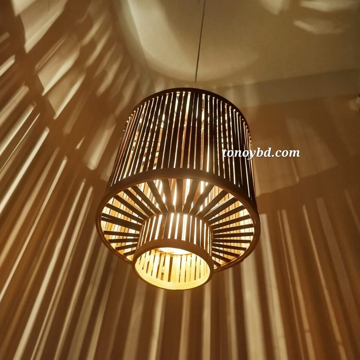 jhumur-black-3-e1757878582693.jpg Jhumur Lamp Black Color - Image 1